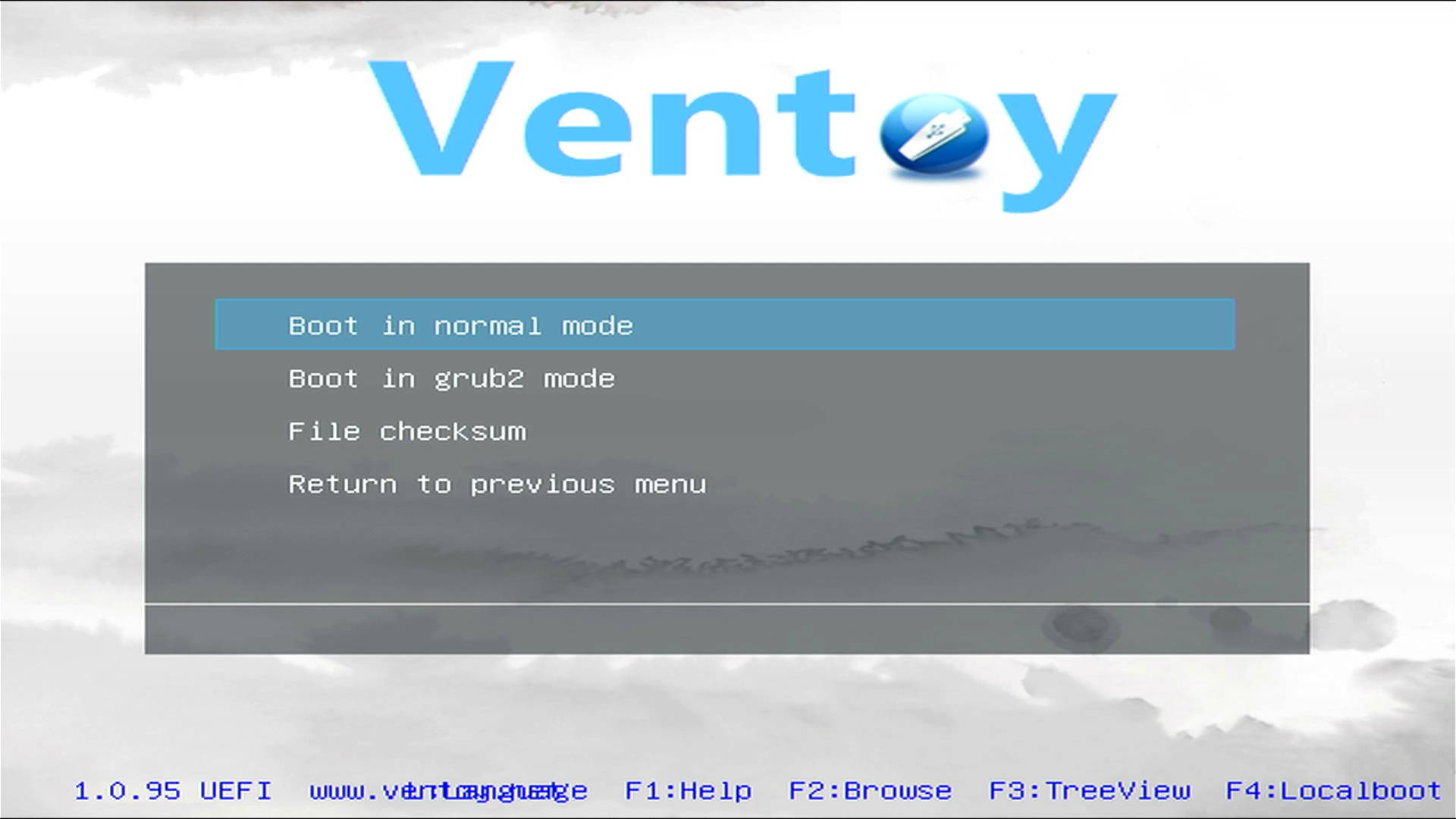 Ventoy引导模式