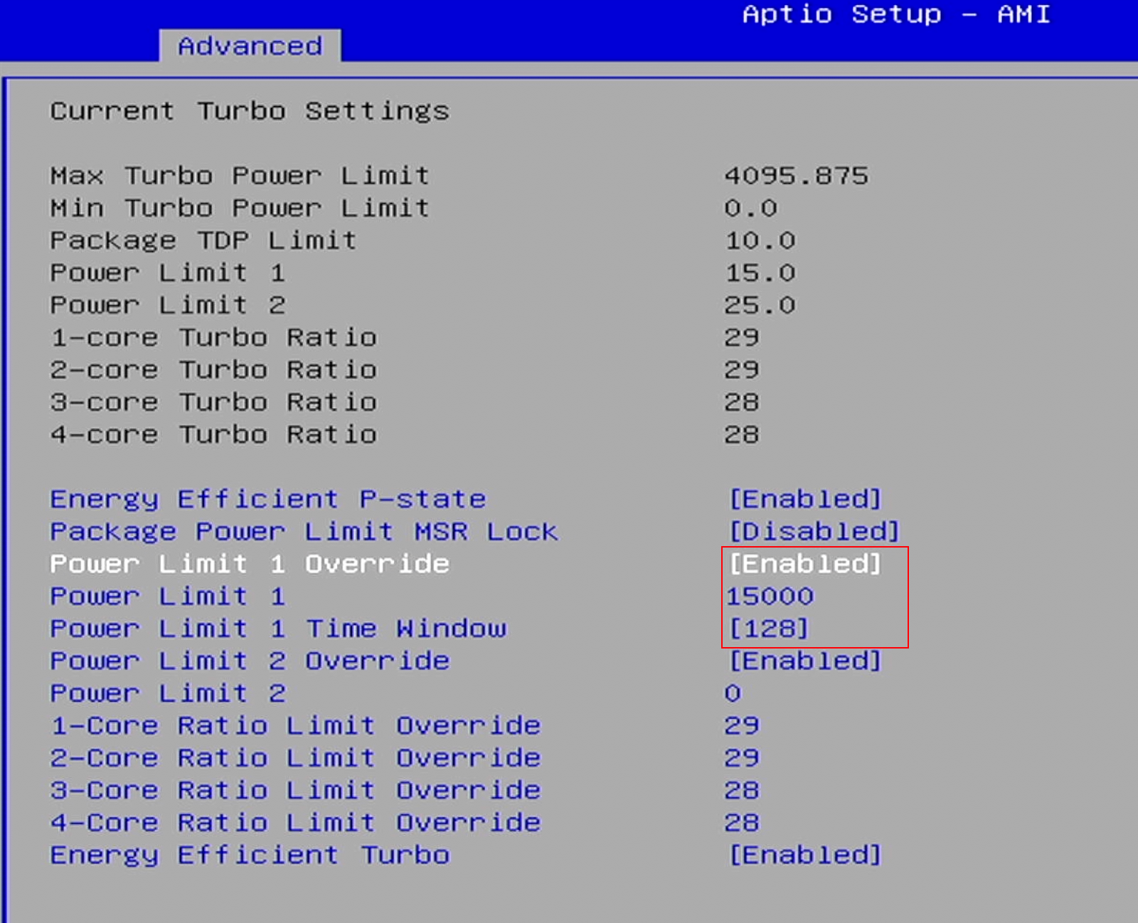 turbo选项确认