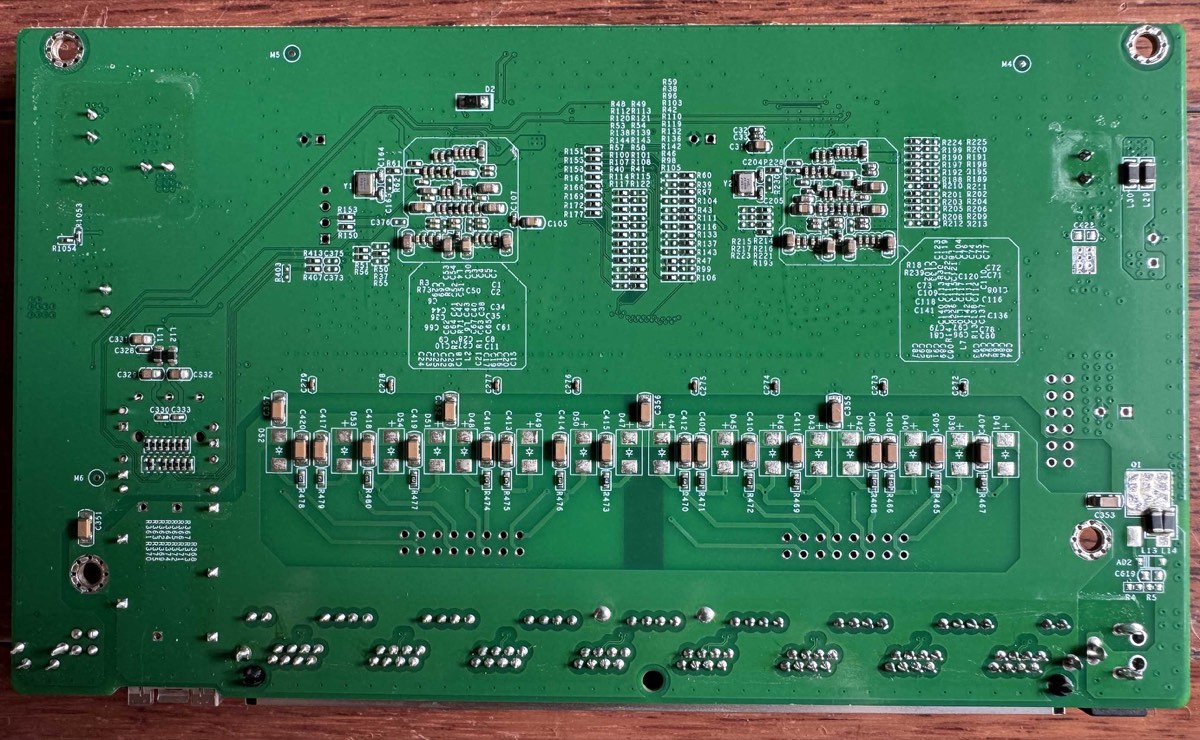 PCB bottom side