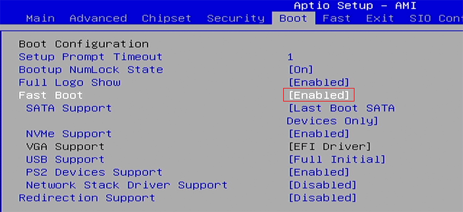 快速启动