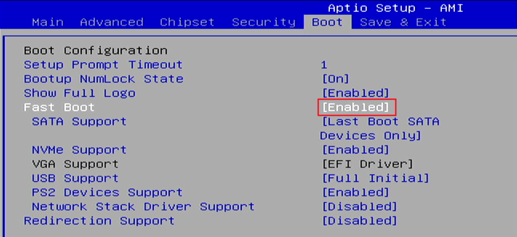 快速启动