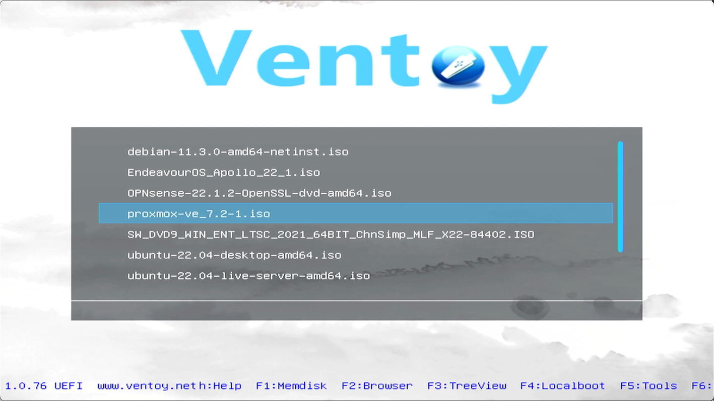 Ventoy引导设备
