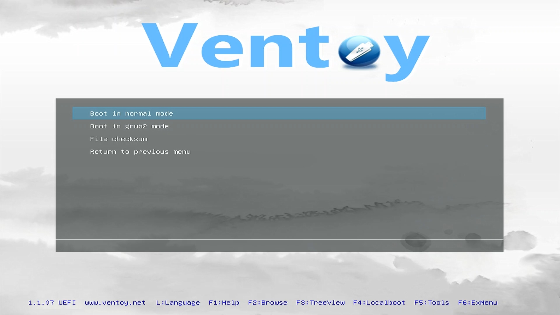 Ventoy引导模式